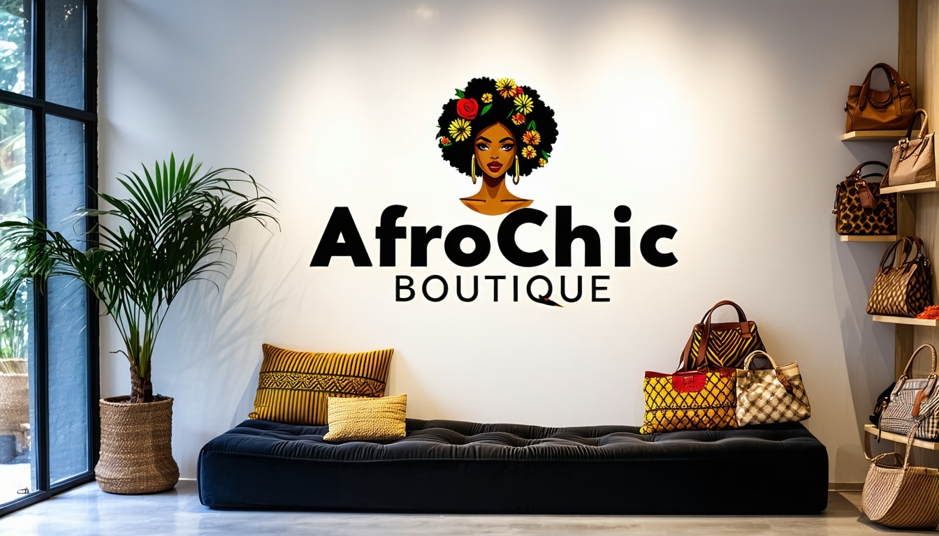 Logo of AfroChic Boutique