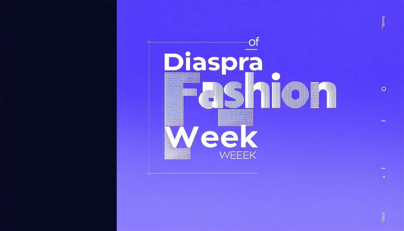 Logo of Diaspora Fashion Week